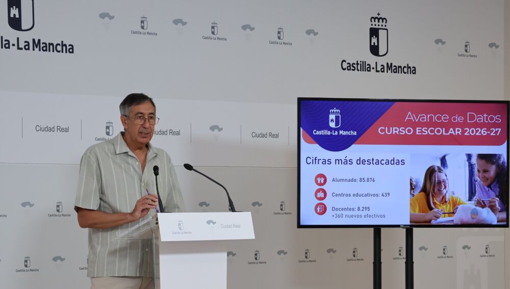 José Caro durante la presentación del nuevo curso escolar