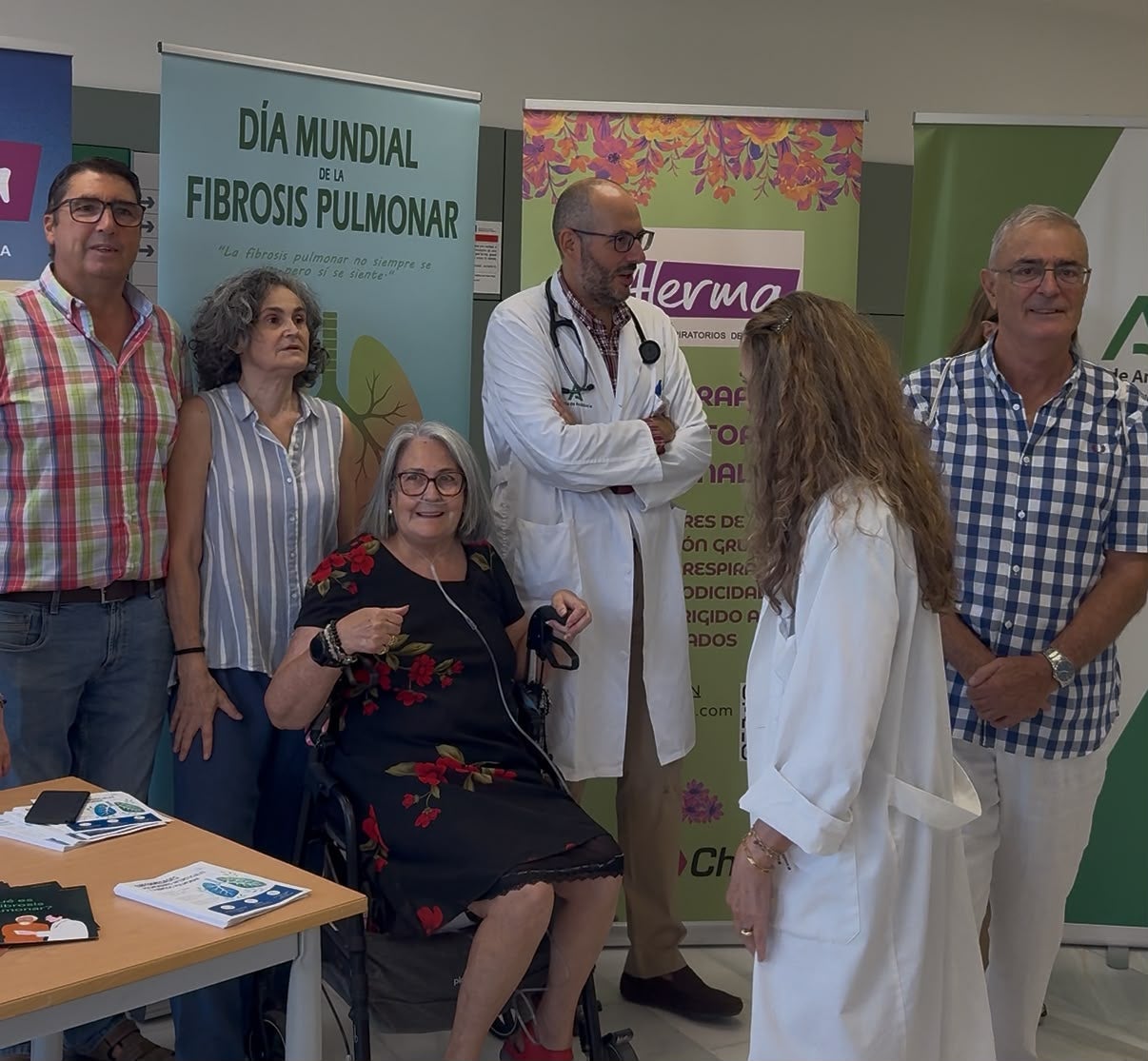 Día Mundial de la Fibrosis Pulmonar desde el Hospital Clínico de Málaga Día Mundial de la Fibrosis Pulmonar desde el Hospital Clínico de Málaga
