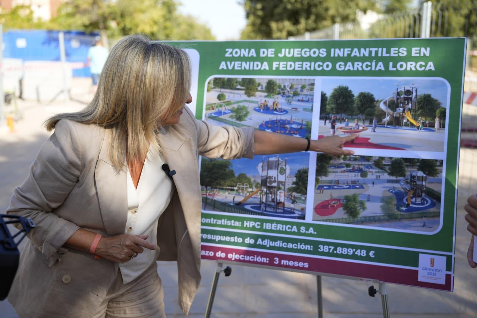 Granada tendrá en noviembre un nuevo parque infantil inclusivo en la Avenida Federico García Lorca Granada tendrá en noviembre un nuevo parque infantil inclusivo en la Avenida Federico García Lorca