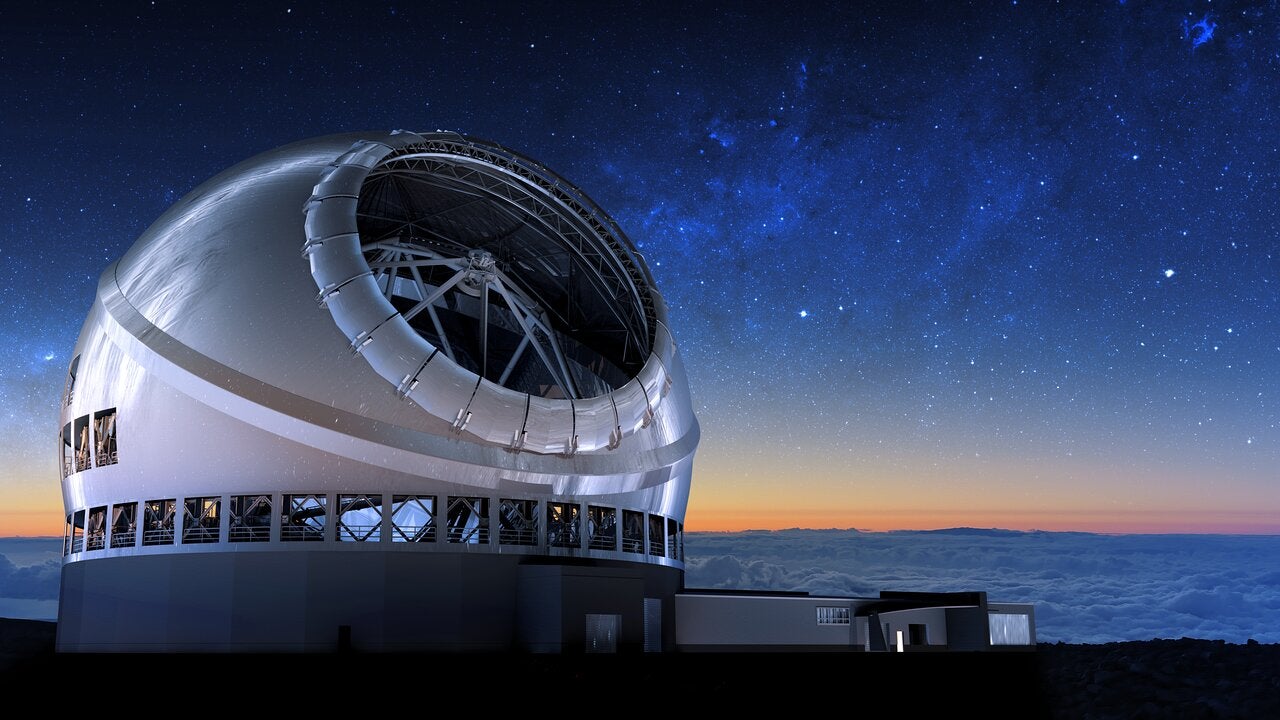 Un telescopio de 30 metros podría mirar al Universo desde La Palma Un telescopio de 30 metros podría mirar al Universo desde La Palma