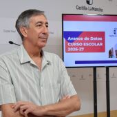 José Caro durante la presentación del nuevo curso escolar