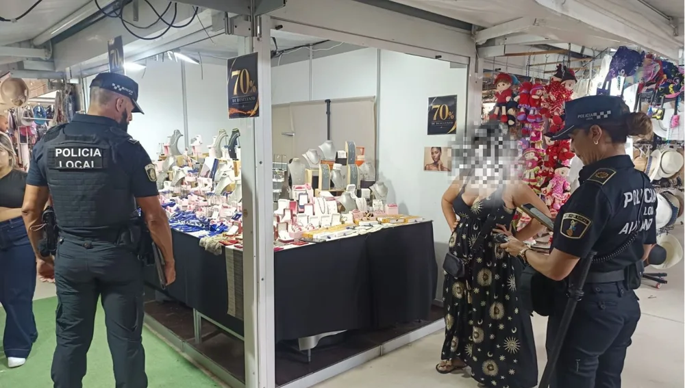 Uno de los dispositivos contra la venta de productos falsificados Uno de los dispositivos contra la venta de productos falsificados