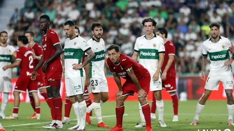 Imagen del Elche-Real Sociedad. Imagen del Elche-Real Sociedad.