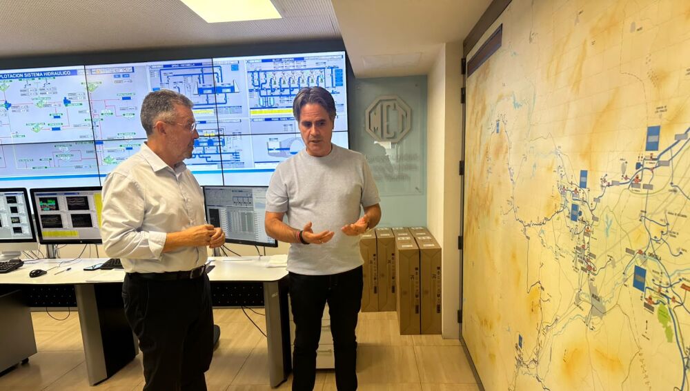 El subdelegado y el presidente de la MCT 