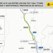 Transportes licita obras del firme en 16 kilómetros de la N-630 a su paso por Guillena, Salteras y Santiponce Transportes licita obras del firme en 16 kilómetros de la N-630 a su paso por Guillena, Salteras y Santiponce