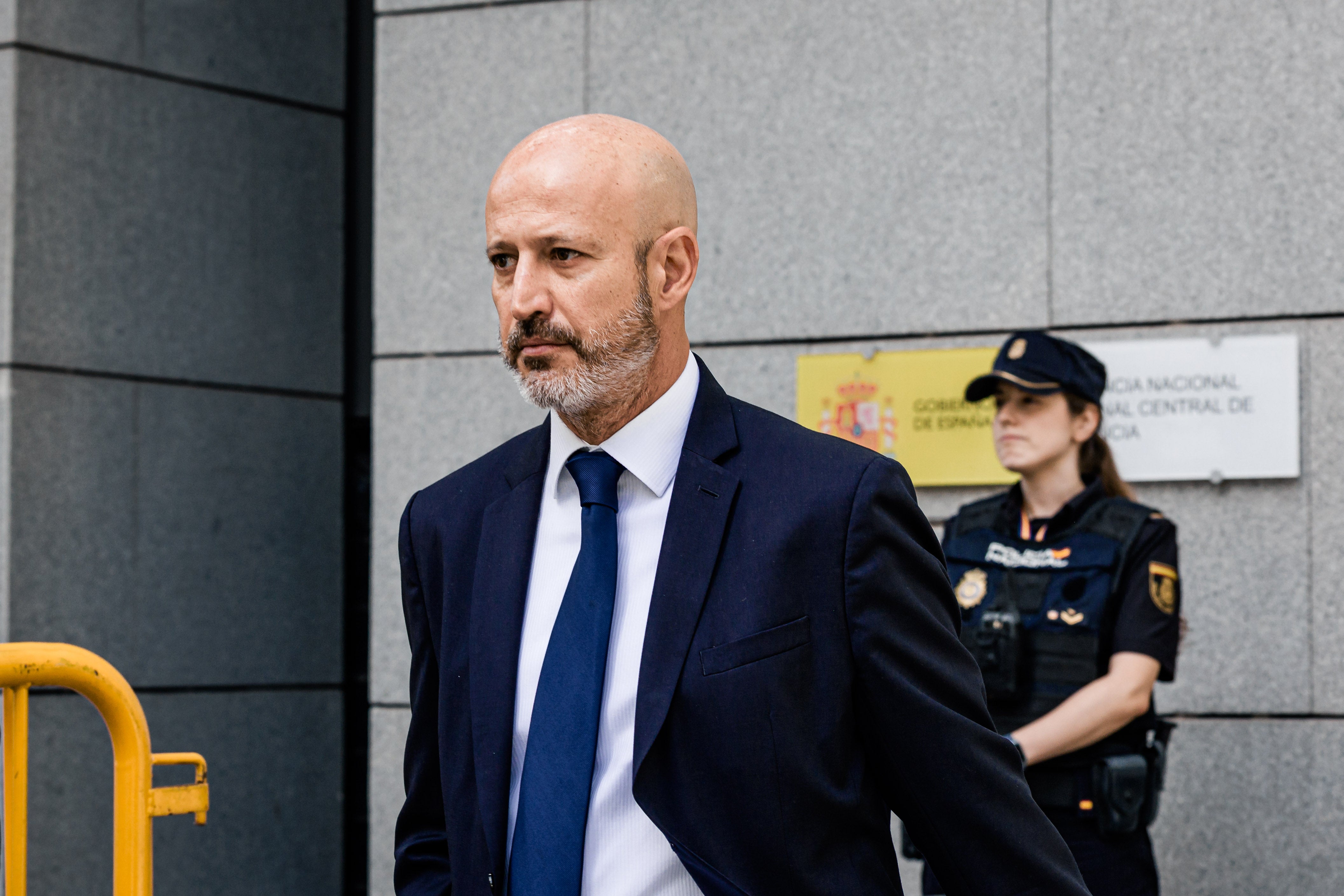 Roberto Roselli, exCEO de Plus Ultra, llegando a los juzgados de la Audiencia Nacional para declarar Roberto Roselli, exCEO de Plus Ultra, llegando a los juzgados de la Audiencia Nacional para declarar
