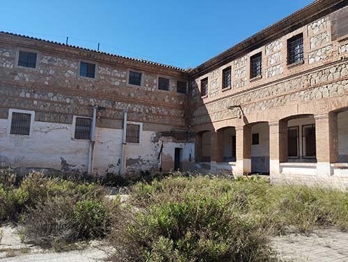 La antigua Prisión Provincial acoge un rodaje que incluye escenas de acción y detonaciones controladas La antigua Prisión Provincial acoge un rodaje que incluye escenas de acción y detonaciones controladas