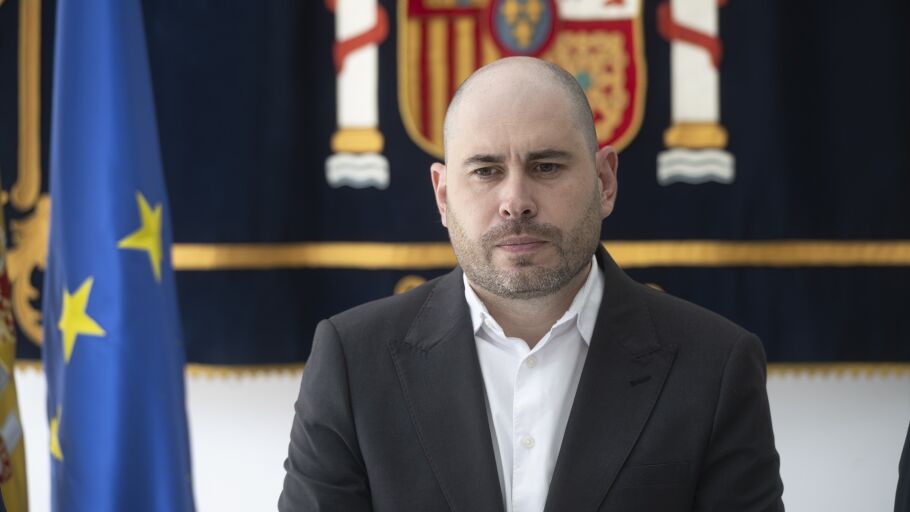 El delegado del Gobierno en Ceuta, Miguel Ángel Pérez Triano