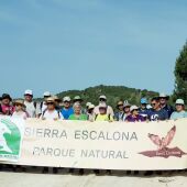 Marcha reivindicativa por la declaración de Sierra Escalona como Parque Natural en mayo de 2022