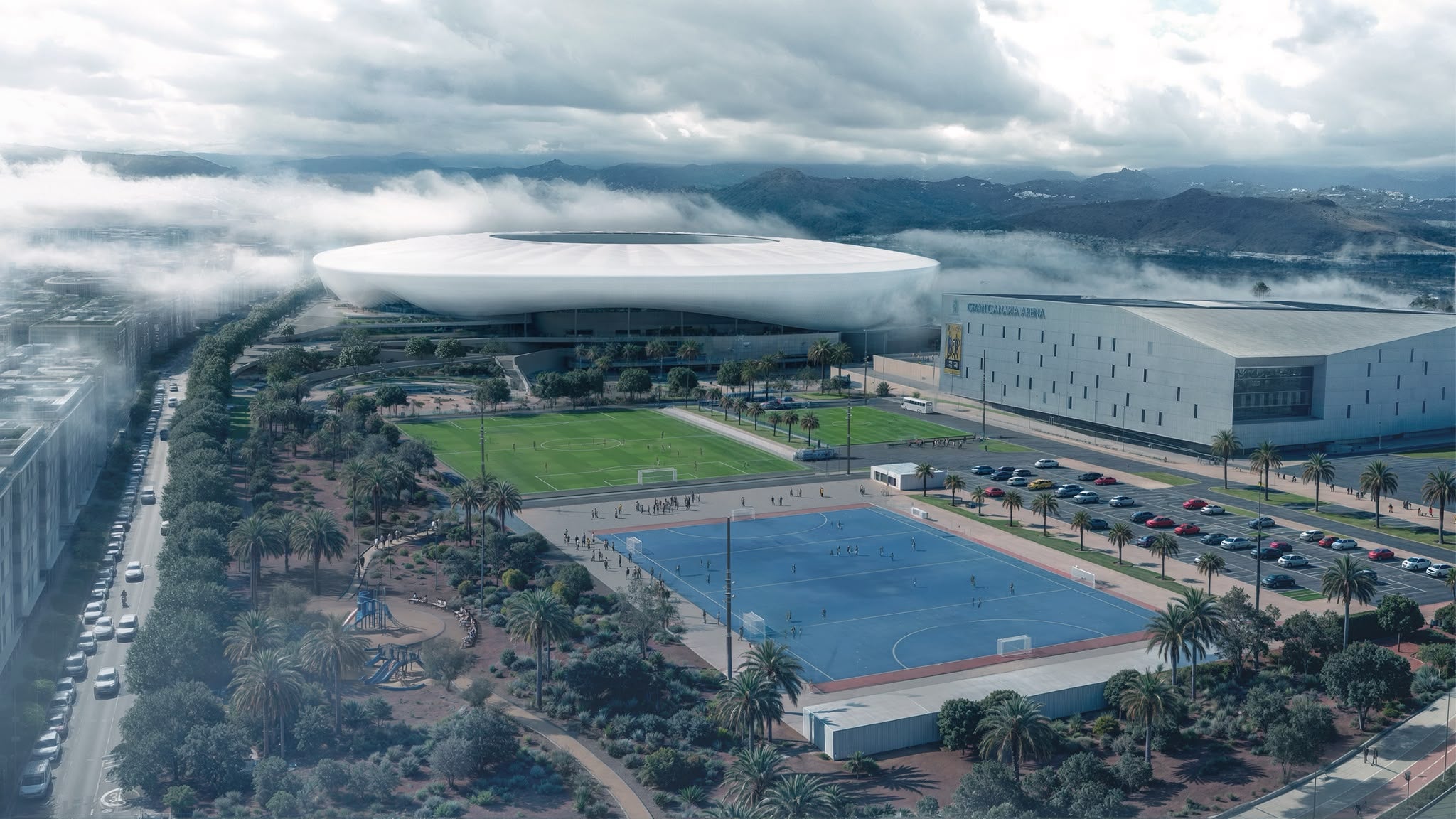 Tres grupos empresariales optan a ejecutar la reforma del Estadio de Gran Canaria Tres grupos empresariales optan a ejecutar la reforma del Estadio de Gran Canaria