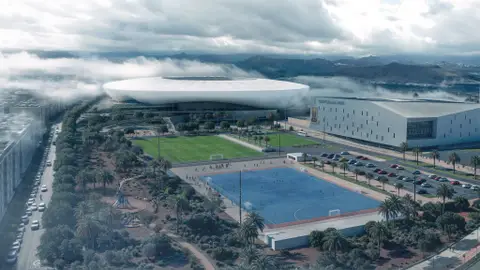 Imagen del proyecto Tres grupos empresariales optan a ejecutar la reforma del Estadio de Gran Canaria