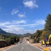 Las obras de mejora de la A- 132 se han retomado, tras ser aplazadas en el mes de julio