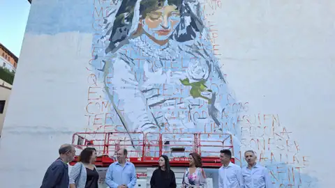Nuevo mural en el programa AR3 Teruel Nuevo mural en el programa AR3 Teruel