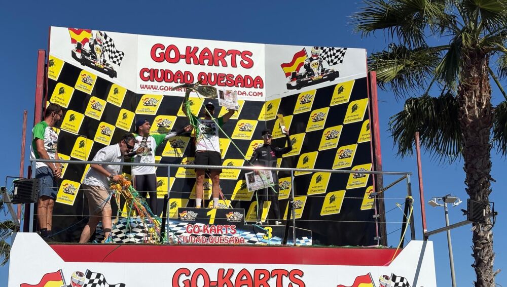 Boris Martín Gómez se proclama campeón del IX Campeonato de Karts Onda Cero Vega Baja y Go Karts Ciudad Quesada