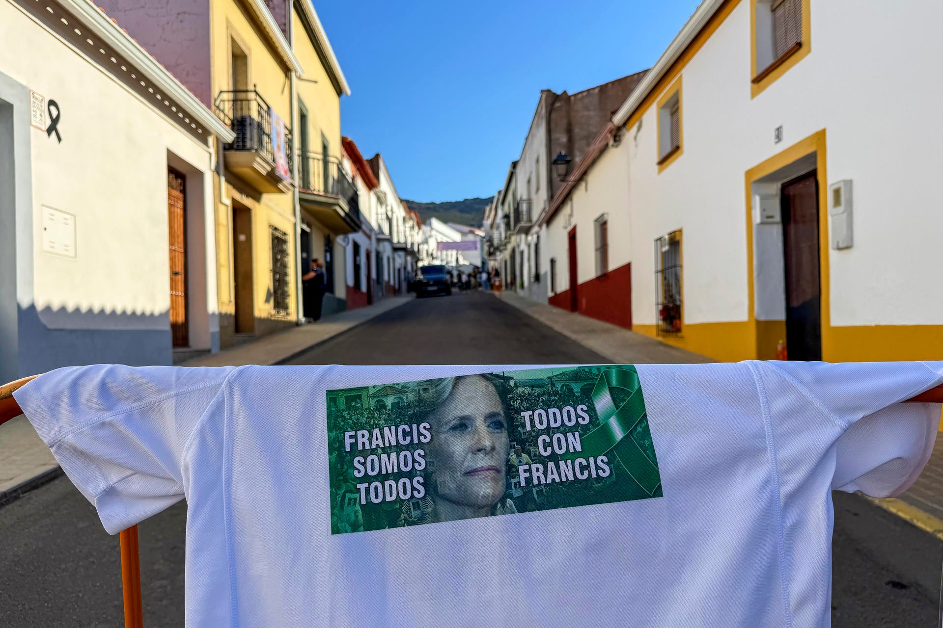 Imagen de archivo de la calle de la vivienda de Francisca Cadenas, en Hornachos (Badajoz). Imagen de archivo de la calle de la vivienda de Francisca Cadenas, en Hornachos (Badajoz).