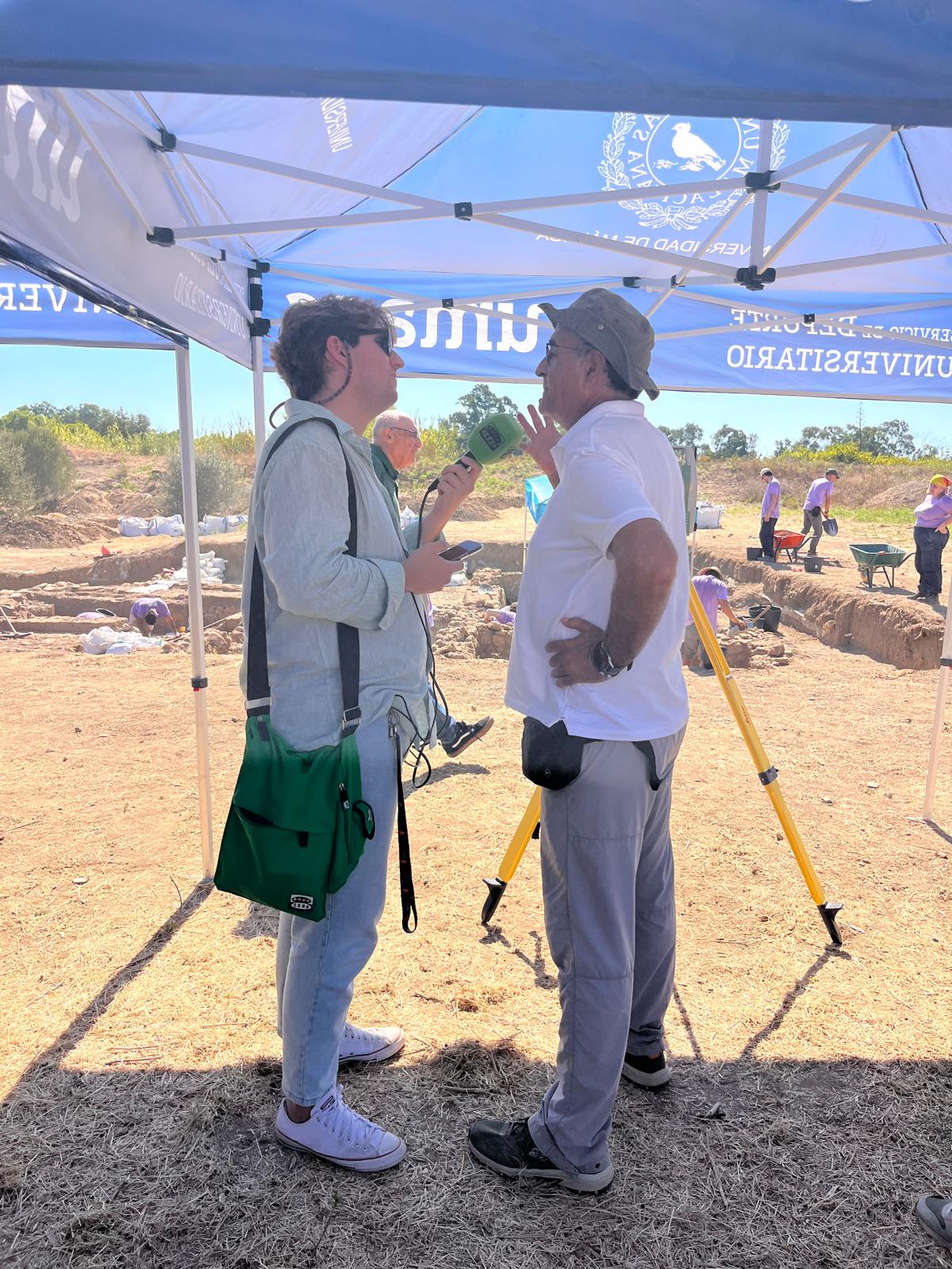 El yacimiento arqueológico de Cerro del Villar encara la quinta y última campaña de su proyecto de excavación El yacimiento arqueológico de Cerro del Villar encara la quinta y última campaña de su proyecto de excavación