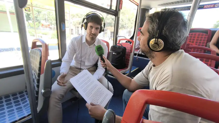 El Marc Sánchez en un moment de l'excursió El Marc Sánchez en un moment de l'excursió