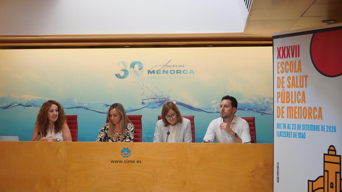 La Escuela de Salud Pública de Menorca arranca su 37ª edición en Llatzeret con más de 60 propuestas recibidas La Escuela de Salud Pública de Menorca arranca su 37ª edición en Llatzeret con más de 60 propuestas recibidas