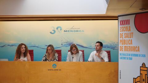 Imagen de la presentación oficial en el Consell de Menorca. Imagen de la presentación oficial en el Consell de Menorca.