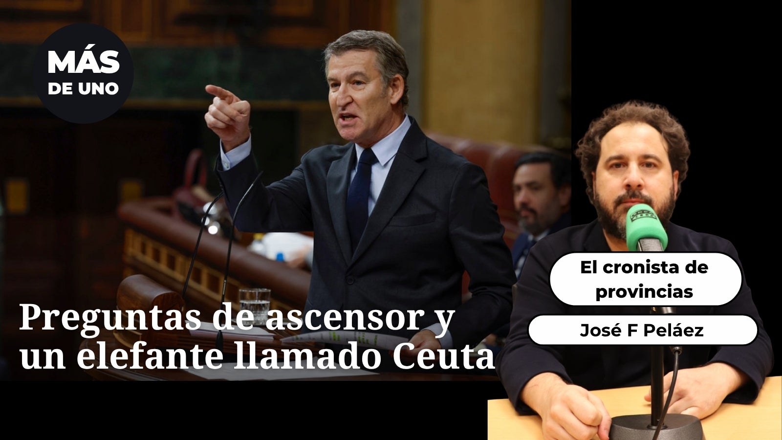 El cronista de provincias: Preguntas de ascensor y un elefante llamado Ceuta