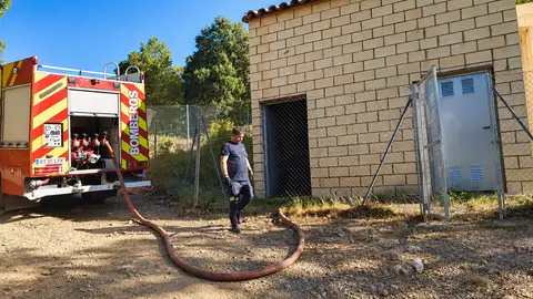 Los bomberos de Huesca baten récord repartiendo este verano 1'5 millones de litros de agua Los bomberos de Huesca baten récord repartiendo este verano 1'5 millones de litros de agua