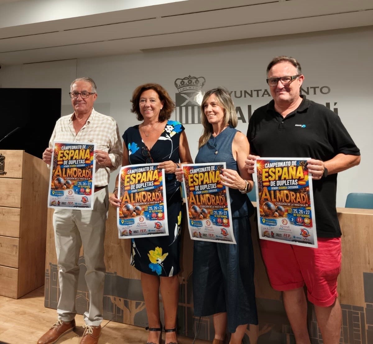 Almoradí vuelve a ser sede del Campeonato de España de Petanca del 25 al 27 de septiembre Almoradí vuelve a ser sede del Campeonato de España de Petanca del 25 al 27 de septiembre
