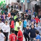 El primer encierro de Guadalajara ha sido totalmente limpio y vistoso