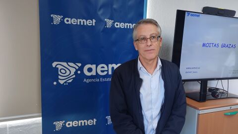 Francisco Infante, delegado en Galicia de la AEMET Francisco Infante, delegado en Galicia de la AEMET