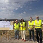 Arranca la urbanización de la parcela para la construcción de la plataforma de Cabrero e Hijos
