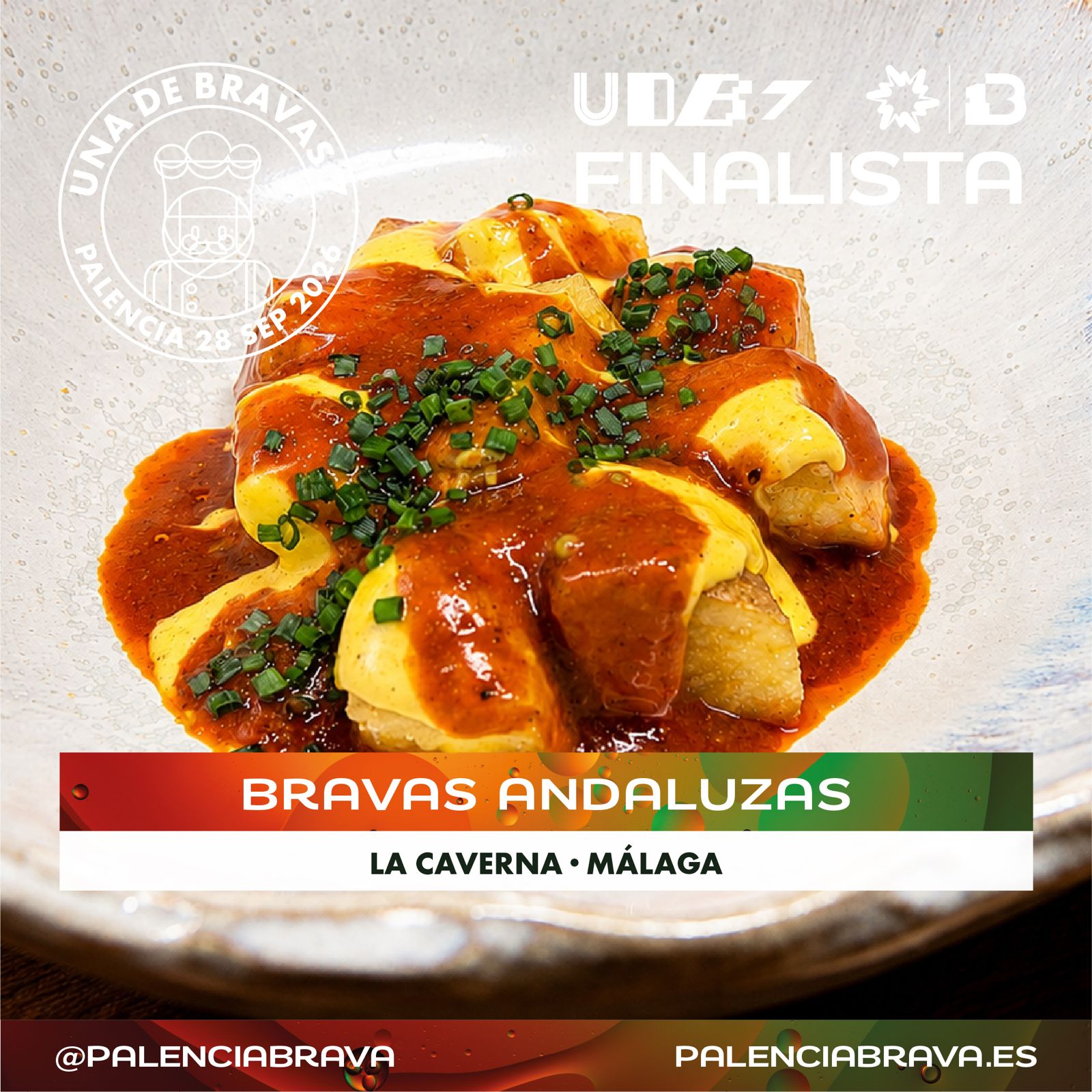 El sabor y la creatividad de Andalucía conquistan la final del campeonato internacional "UNA DE BRAVAS 2026" con tes chefs clasificados El sabor y la creatividad de Andalucía conquistan la final del campeonato internacional "UNA DE BRAVAS 2026" con tes chefs clasificados