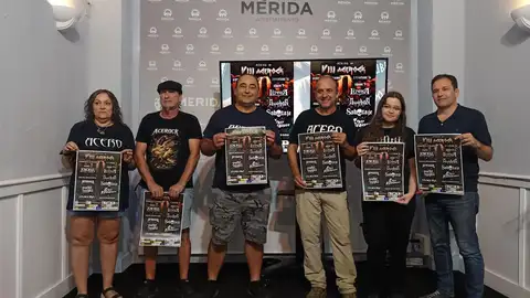 El festival Acerock reunirá a ocho bandas de heavy metal y rock en el Acueducto de los Milagros de Mérida el 2 y 3 de octubre El festival Acerock reunirá a ocho bandas de heavy metal y rock en el Acueducto de los Milagros de Mérida el 2 y 3 de octubre