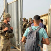 Salida de migrantes en Ceuta