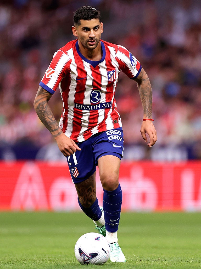 Cuti Romero durante un partido con el Atlético de Madrid Cuti Romero durante un partido con el Atlético de Madrid