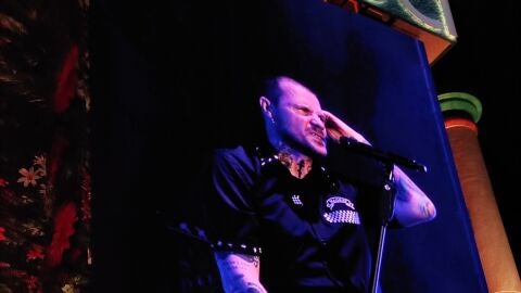 Dani Mart&iacute;n en el festival Jard&iacute;n de las Delicias