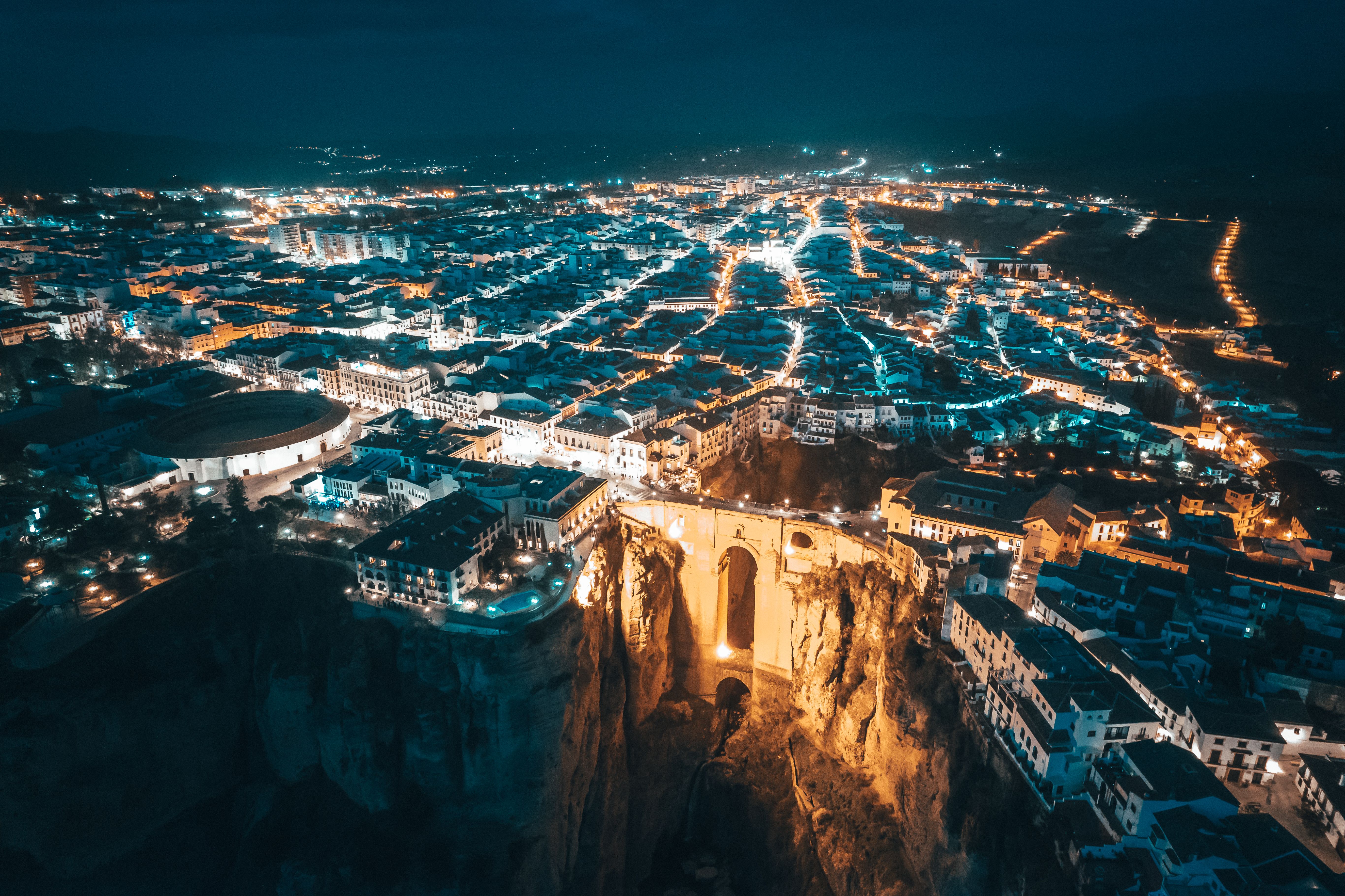 Ronda, de noche Ronda, de noche