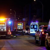 Incendio en una residencia de Pamplona