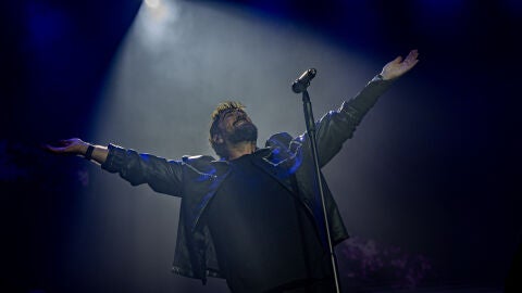 Antonio Orozco en su concierto en el Movistar Arena de Madrid