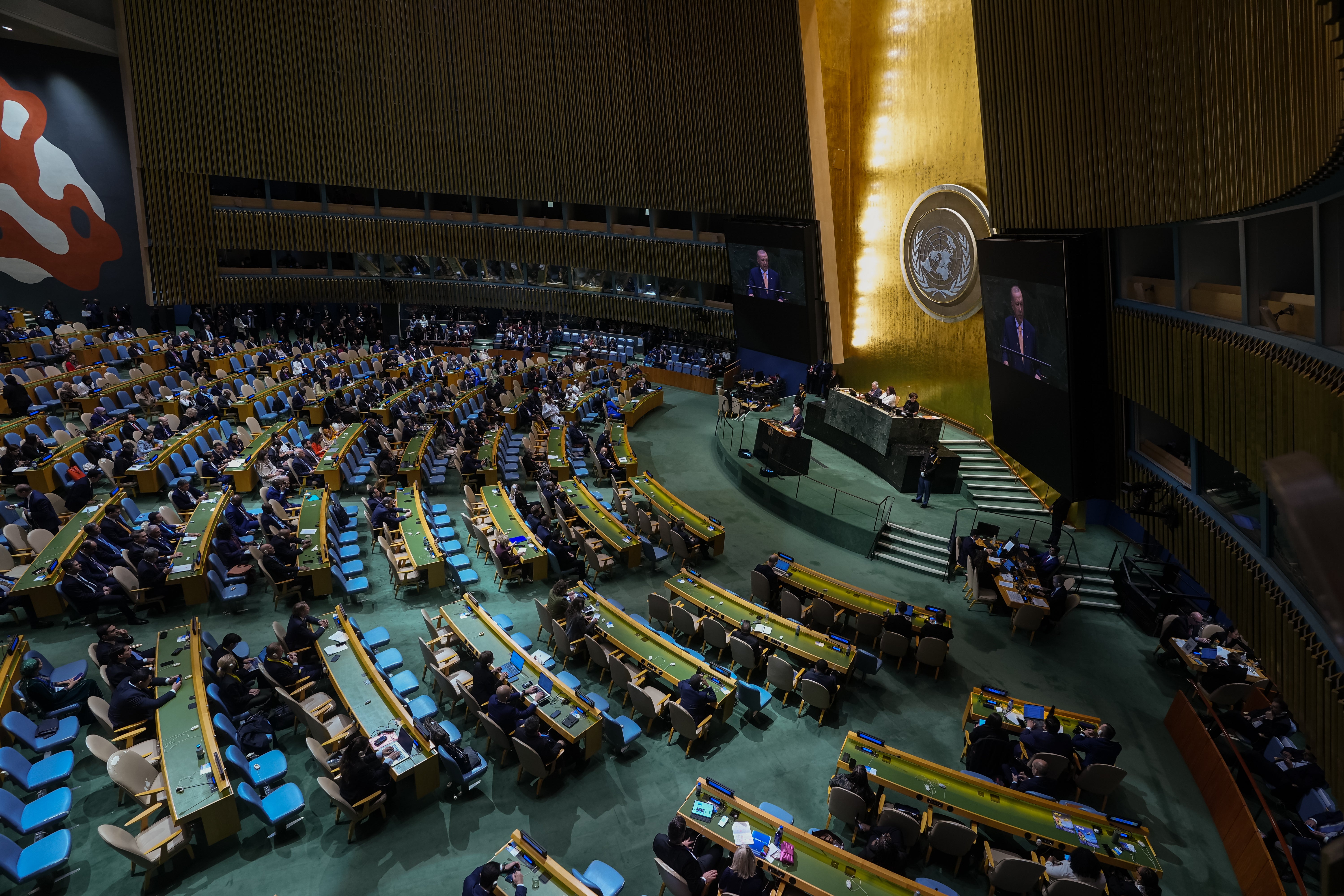 Asamblea de la ONU en Nueva York Asamblea de la ONU en Nueva York