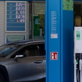 Una gasolinera en Madrid