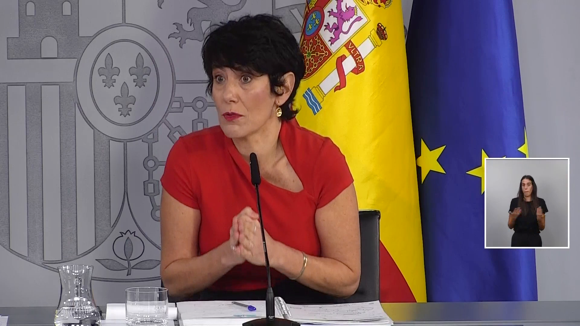 El Gobierno confía en que el jurado haga justicia: "Declarar a Begoña Gómez inocente" El Gobierno confía en que el jurado haga justicia: "Declarar a Begoña Gómez inocente"
