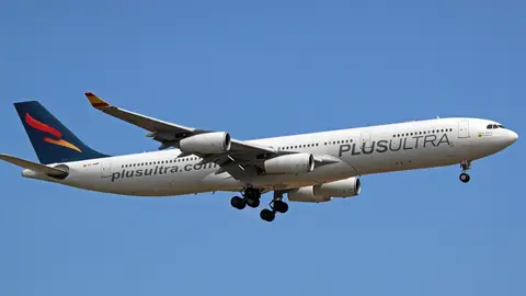 Un avión de la aerolínea 'Plus Ultra' Un avión de la aerolínea 'Plus Ultra'