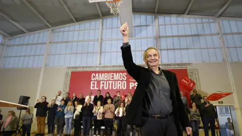 José Luis Rodríguez Zapatero, durante un evento del partido socialista José Luis Rodríguez Zapatero, durante un evento del partido socialista