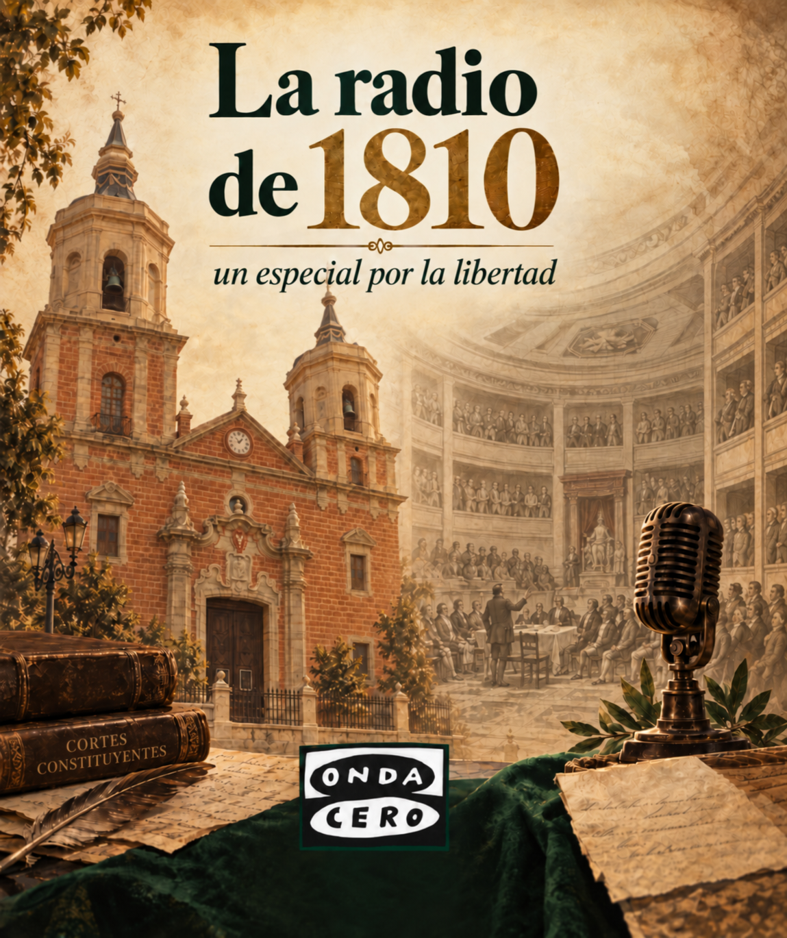 Escucha 'La radio de 1810: un especial por la libertad' de Más de Uno Bahía de Cádiz por la fiesta de Las Cortes Escucha 'La radio de 1810: un especial por la libertad' de Más de Uno Bahía de Cádiz por la fiesta de Las Cortes