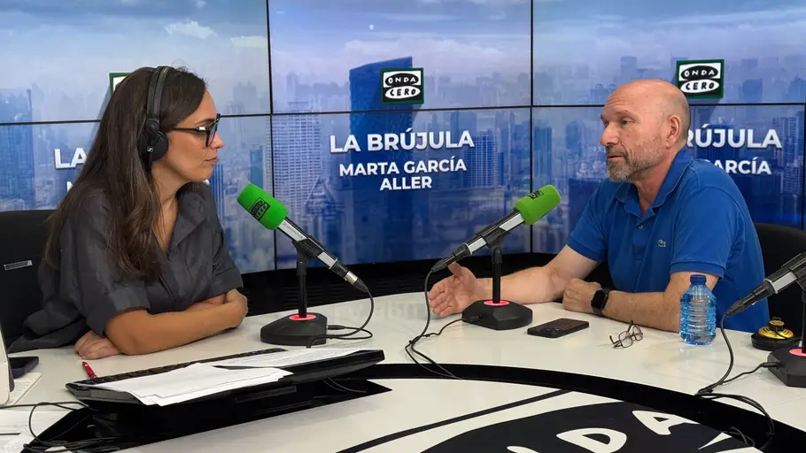 Oscar Vara con Marta García Aller Oscar Vara con Marta García Aller