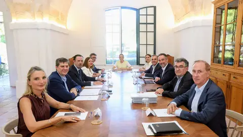 Reunión del Consell de Govern en Menorca. Reunión del Consell de Govern en Menorca.