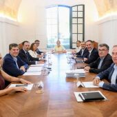 Reunión del Consell de Govern en Menorca. 