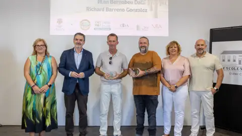 L’Alfàs del Pi entrega los Reconocimientos a la Excelencia Turística L’Alfàs 2026 a Allan Bernabeu y Richard Barreno L’Alfàs del Pi entrega los Reconocimientos a la Excelencia Turística L’Alfàs 2026 a Allan Bernabeu y Richard Barreno