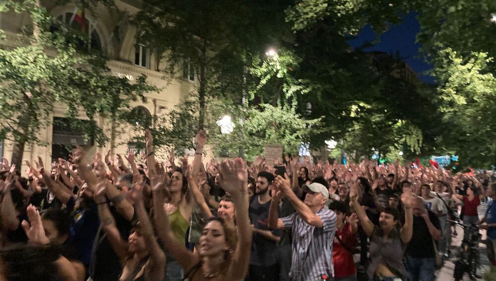 Manifestación en Granada tras el desahucio de Maricarmen