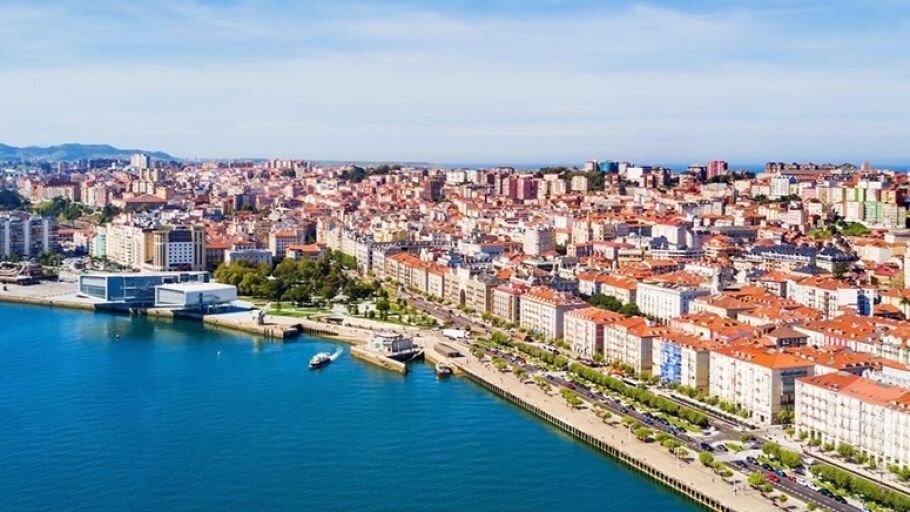 Vista panor&aacute;mica de Santander