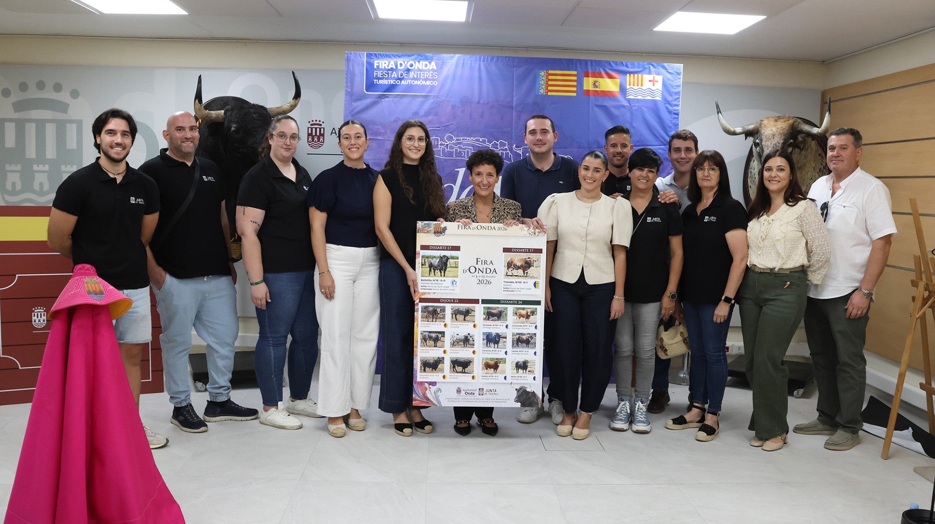 Onda presenta el cartel taurino de la Fira 2026 con Partido de Resina, Sobral, La Quinta y Santiago Domecq Onda presenta el cartel taurino de la Fira 2026 con Partido de Resina, Sobral, La Quinta y Santiago Domecq